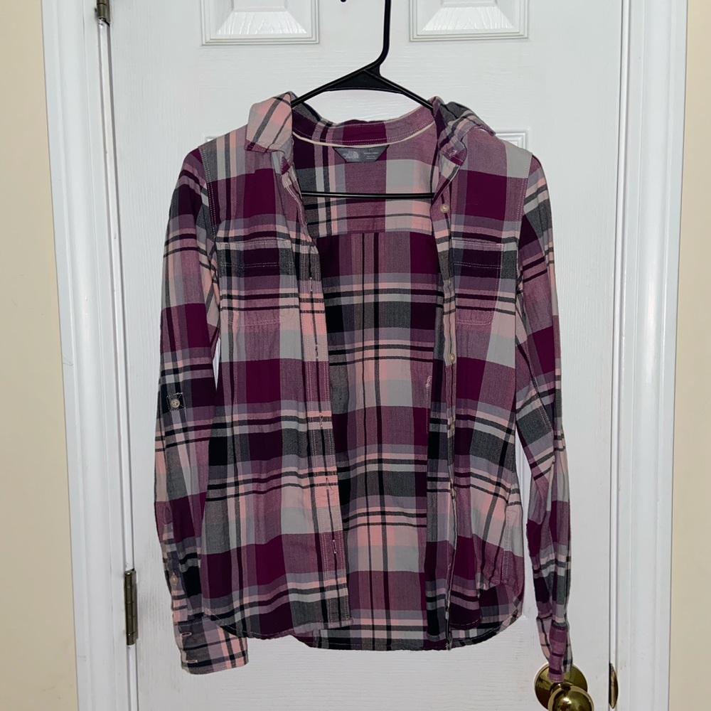 NorthFace Flannel (Purple)